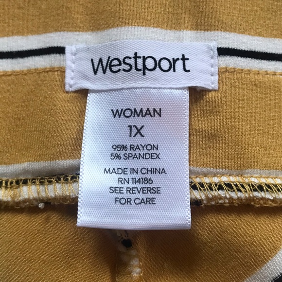 Westport 1X striped maxi skirt - Picture 4 of 4